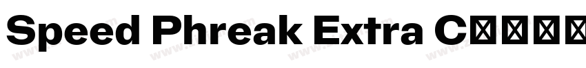 Speed Phreak Extra C字体转换